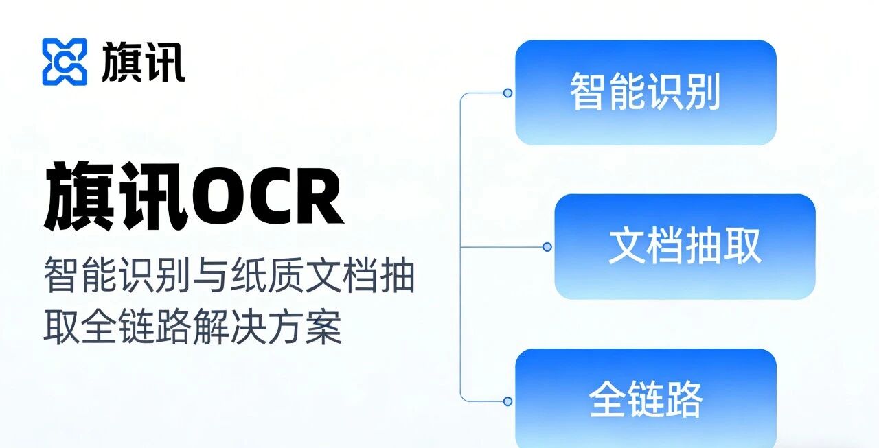 旗讯OCR：智能解析与纸质文档识别抽取全链路解决方案